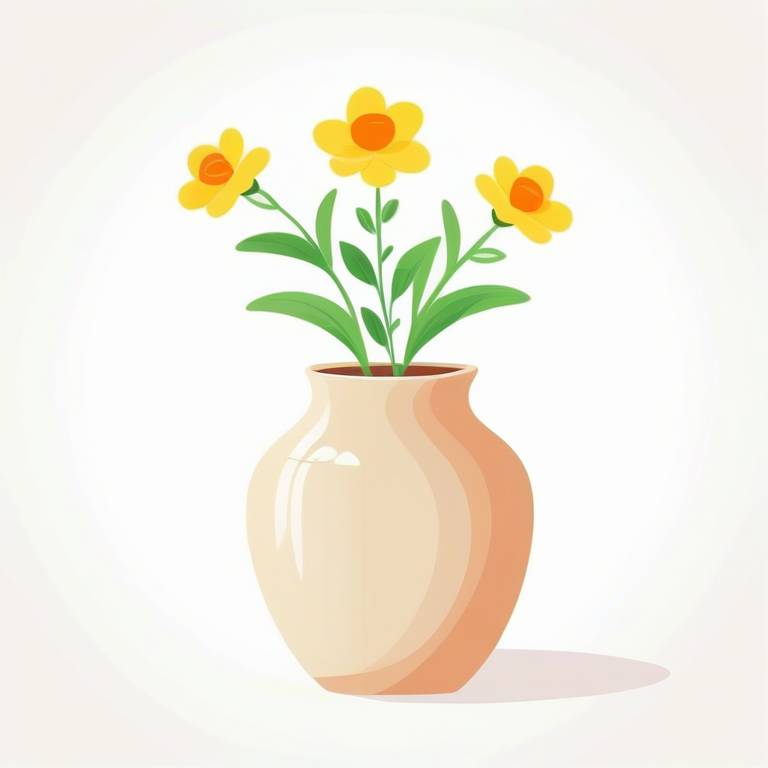clay vase