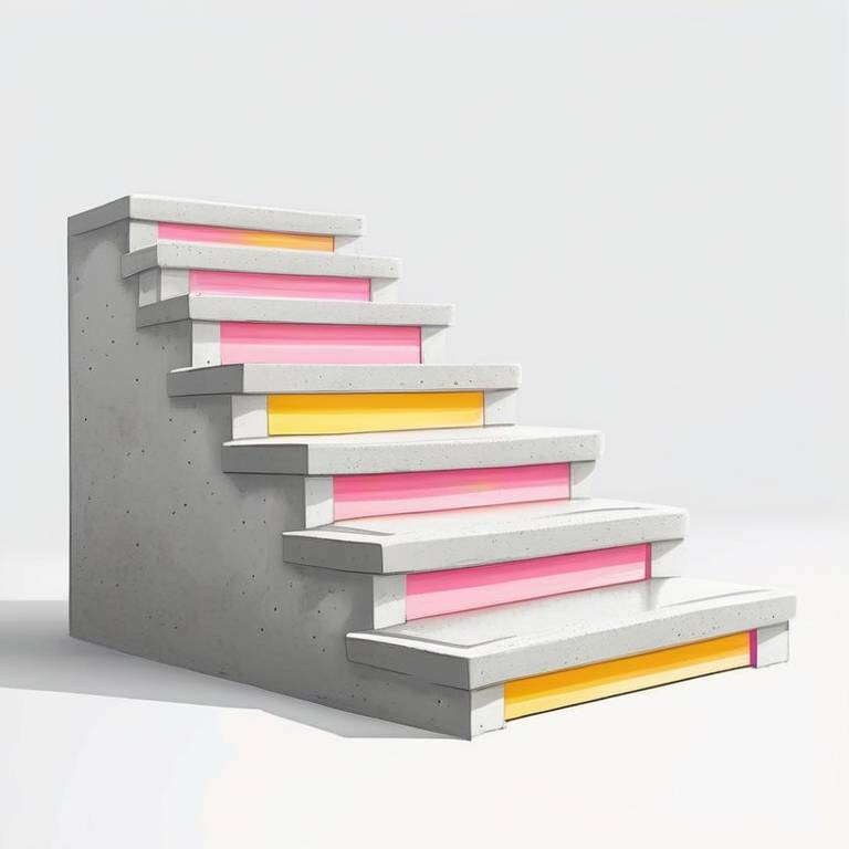 concrete stairs