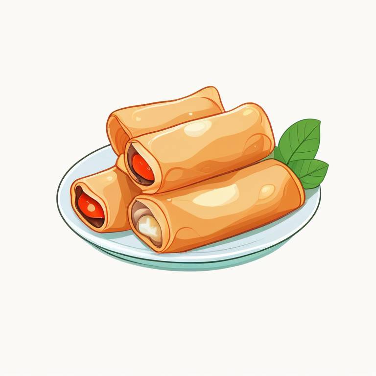 crispy spring rolls
