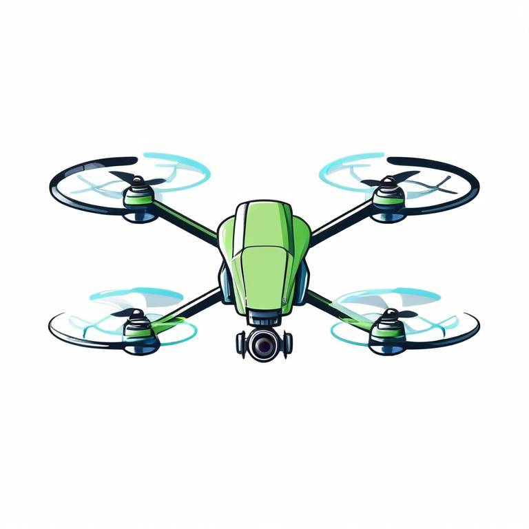 drone flying