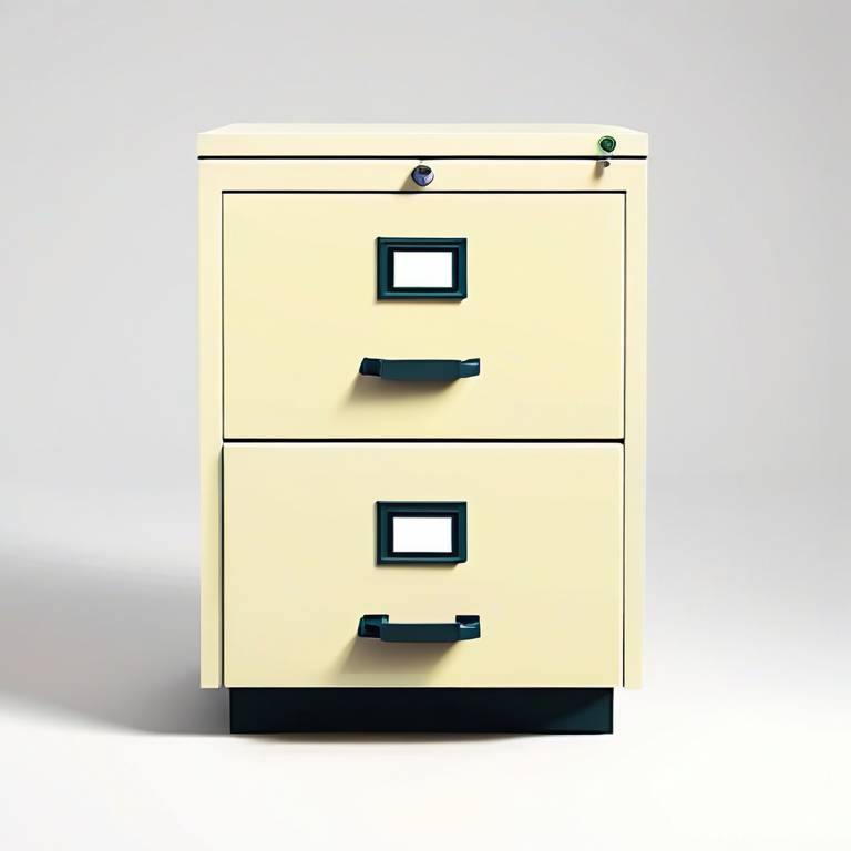 filing cabinet