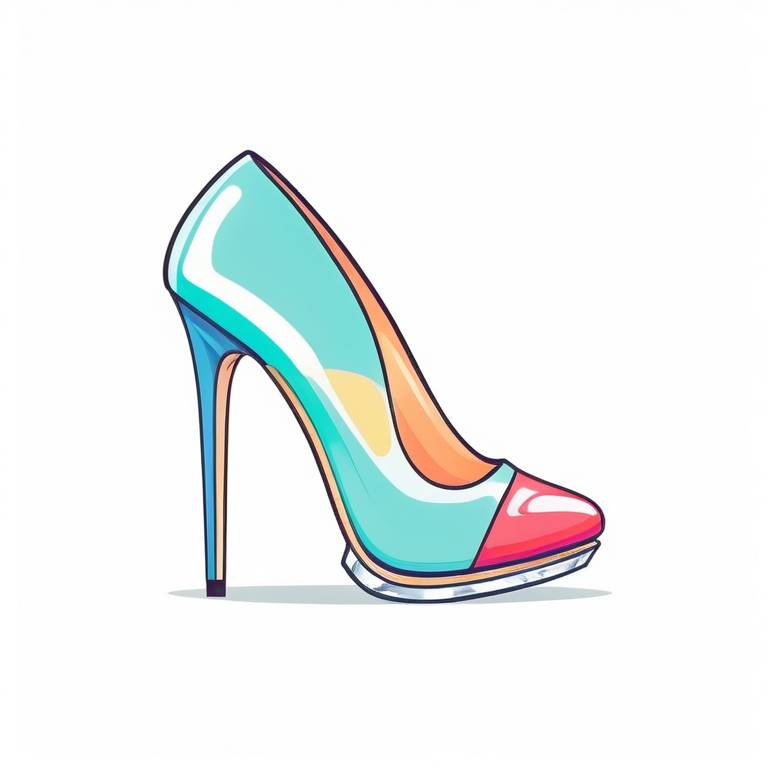 high heels