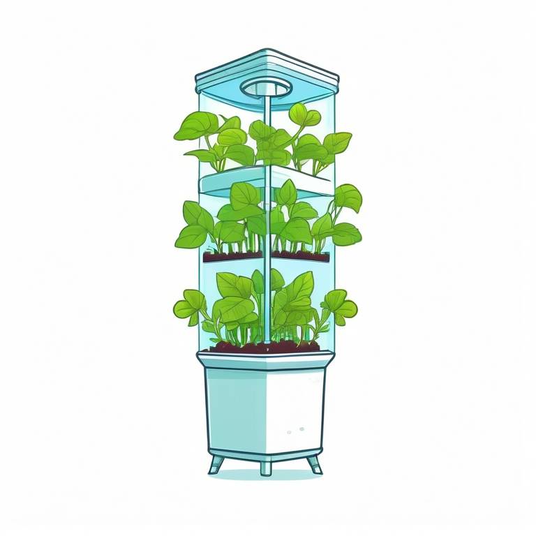 hydroponics tower