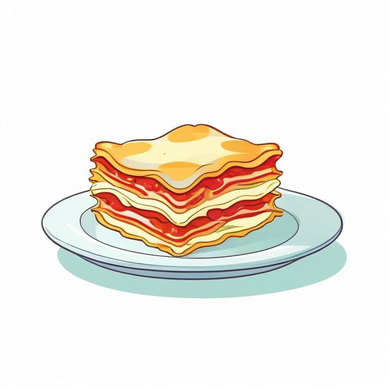 lasagna slice