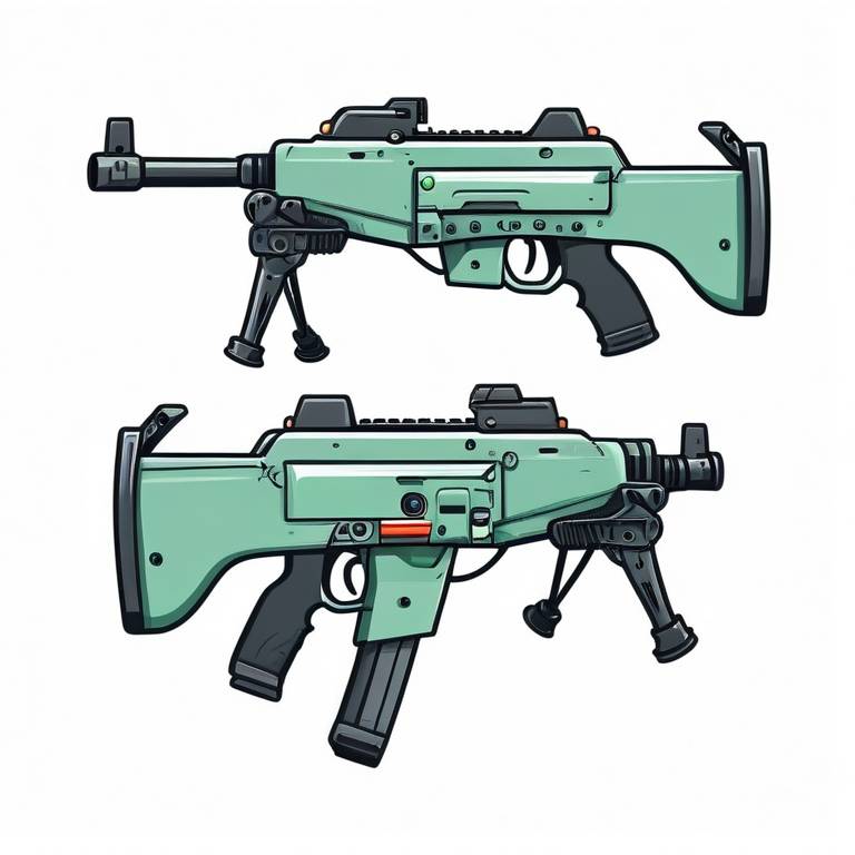 machine gun