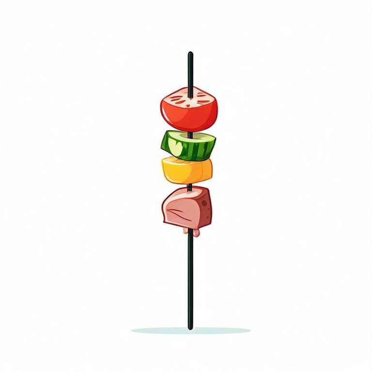 meat skewers