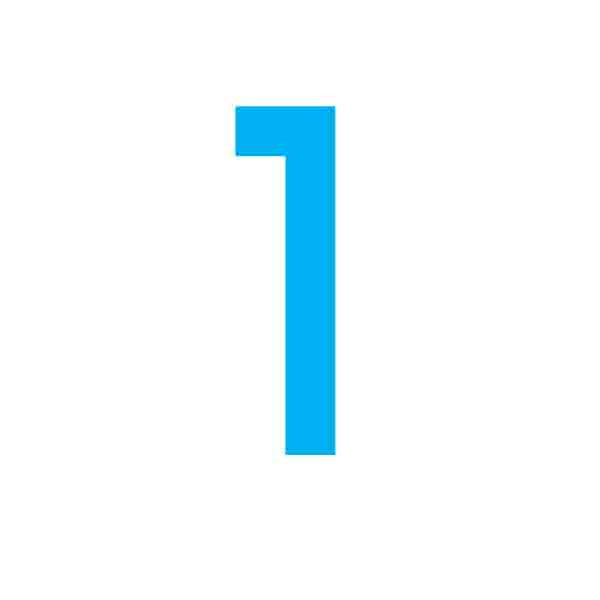 one