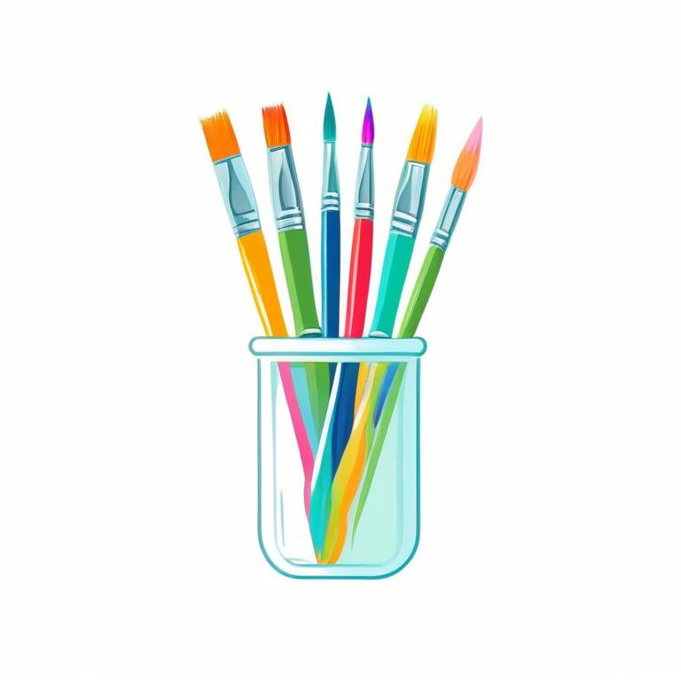paintbrush holder