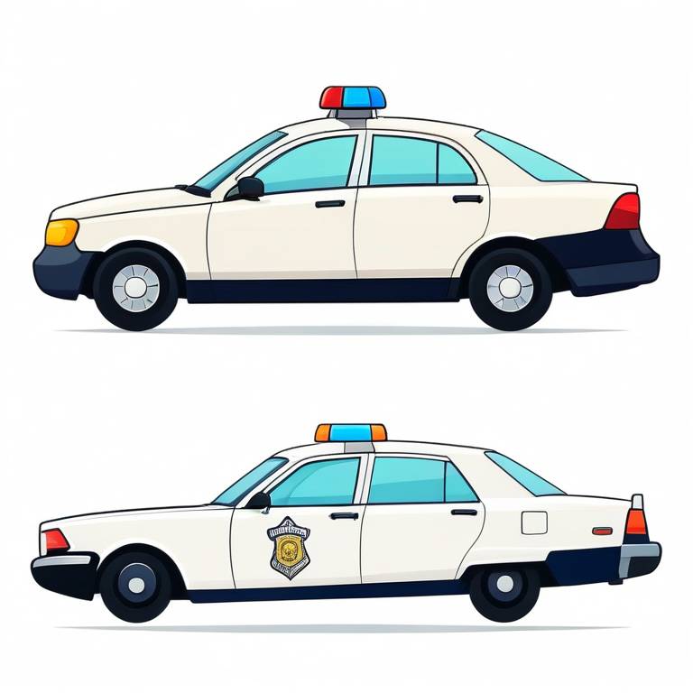police car