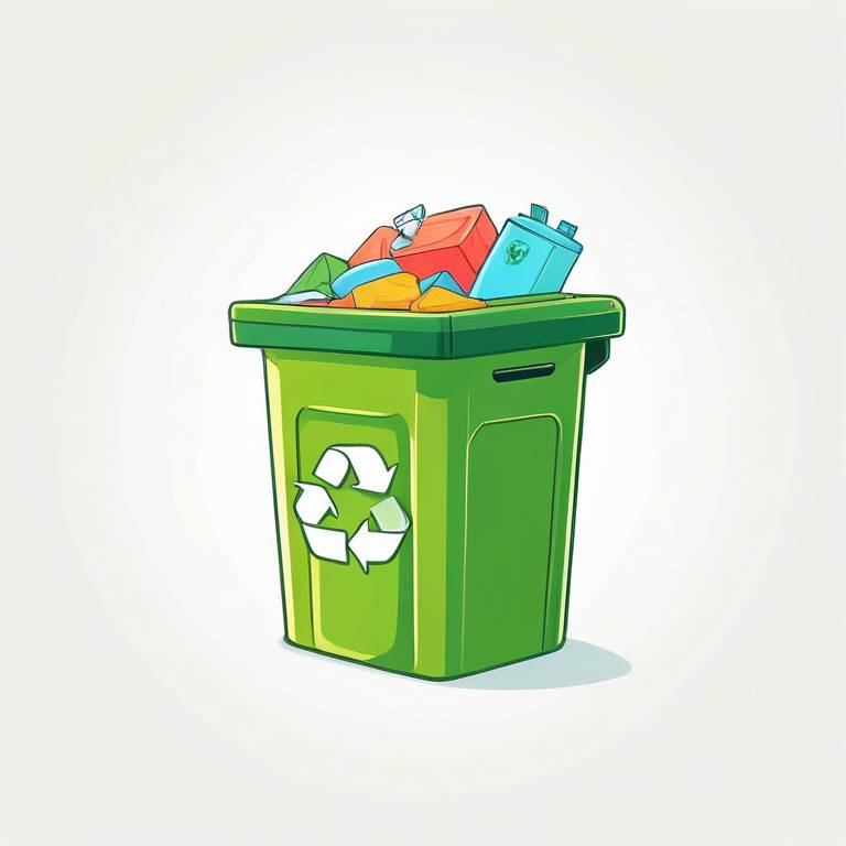 recycling bin
