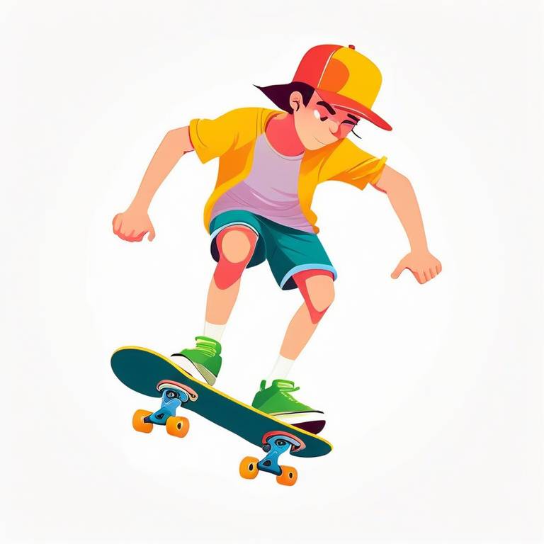 skateboarding