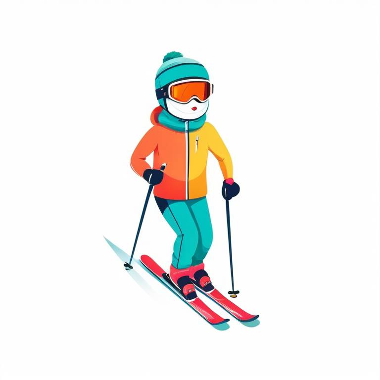 skiing