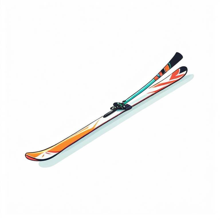 skis