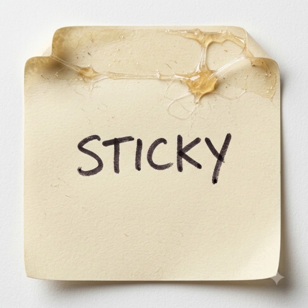 sticky