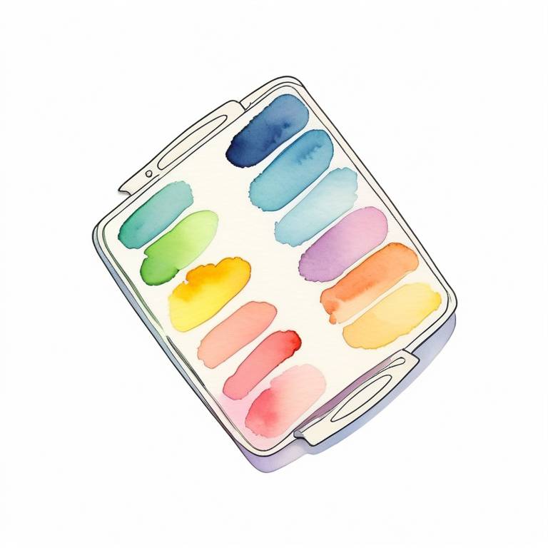 watercolor palette