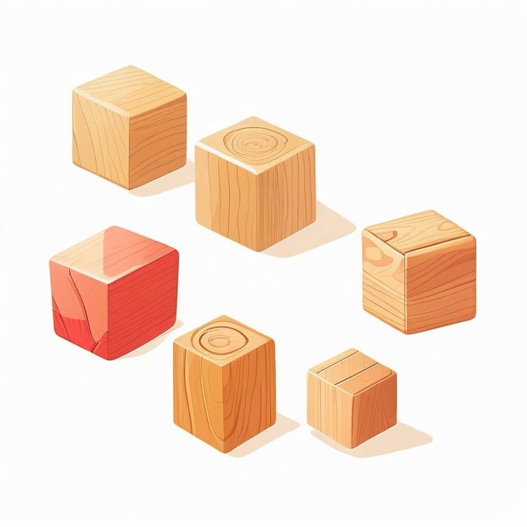 wooden blocks