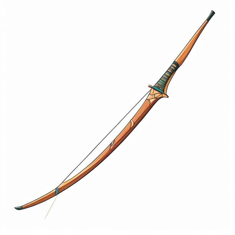 wooden longbow