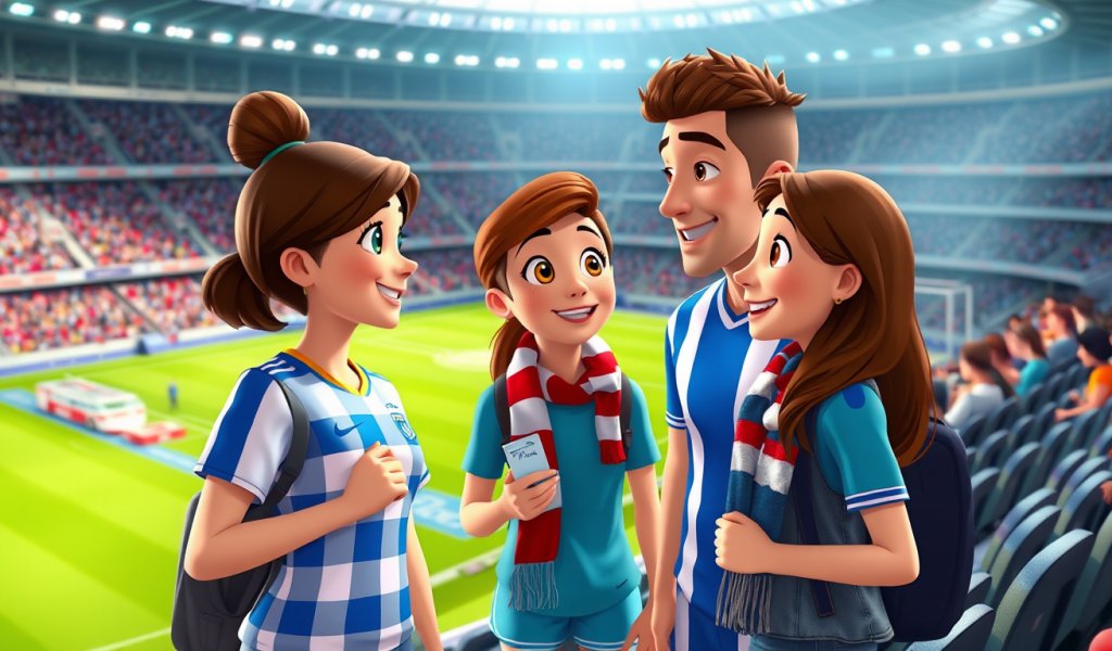 Meeting a Football Player After the Match