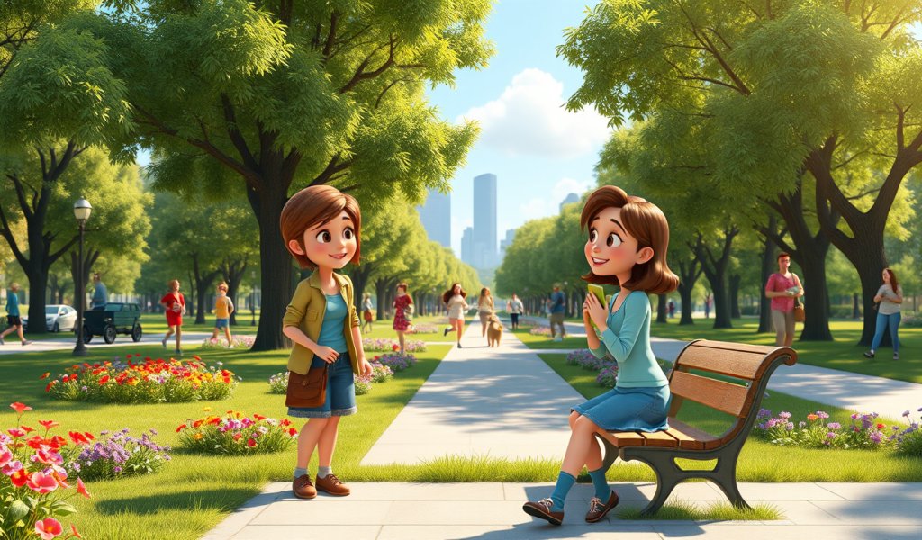 Meeting at the Park