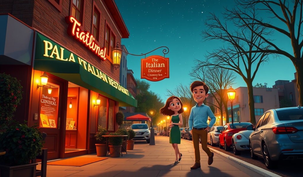 Leaving the Restaurant