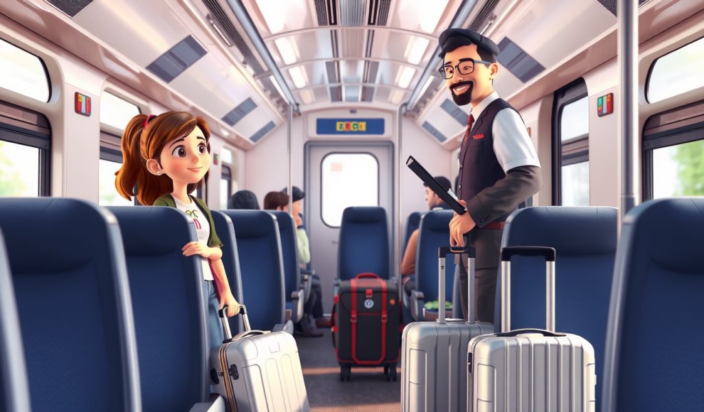 Finding a Seat on the Train